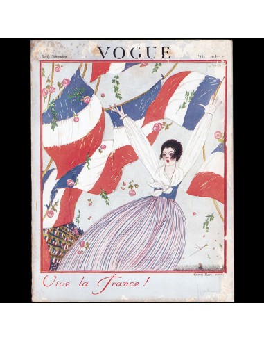 Vogue, Continental Edition (early November 1917), Vive la France, couverture de Georges Lepape online