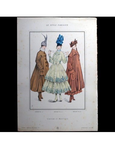 Style Parisien, n°6, janvier 1916 d'Europe débarque