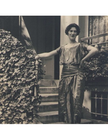 Jeanne Dirys Iribe, photographie avec envoi de l'actrice à sa mère (circa 1918-1922) Véritable concentré