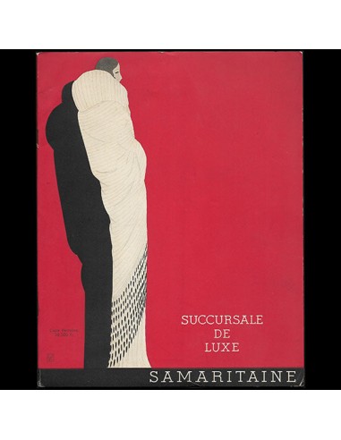 Succursale de luxe de la Samaritaine, couverture de Reynaldo Luza (1930) s'inspire de l'anatomie humaine