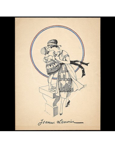 Jeanne Lanvin - Invitation (1918) le des métaux précieux