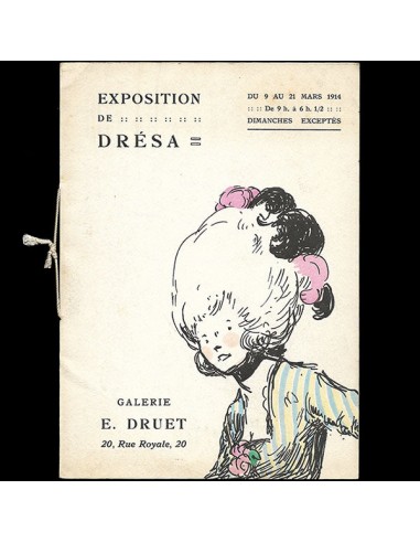 Dresa - Exposition Jacques Dresa à la Galerie Druet à Paris (1914) est présent 