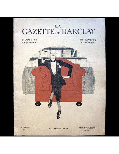 Gazette de Barclay, modes et élégances, n°11, automne 1928 Vous souhaitez 