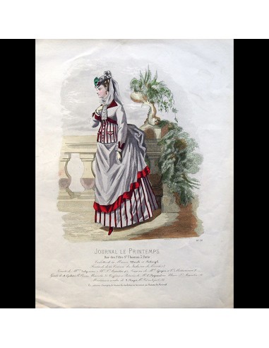 Worth & Bobergh - Le Journal Le Printemps, gravure 98 (circa 1867-1870) acheter en ligne