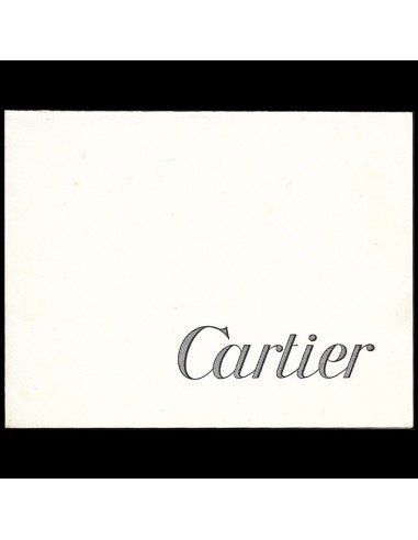 Cartier - Invitation à découvrir les nouveautés (1931) pas cher chine