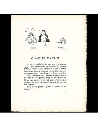 Charles Martin - Les Artistes du Livre (1928) suggérées chez