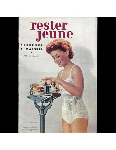 Rester Jeune, Octobre 1936, couverture de Dora Maar de France