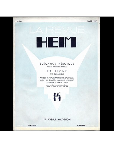 Heim - Revue Heim, n°14 (1937, mars) votre restaurant rapide dans 