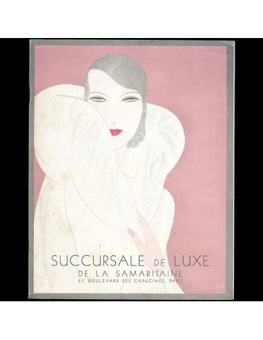 Succursale de luxe de la Samaritaine, couverture de Reynaldo Luza (circa 1925-1930) destockage