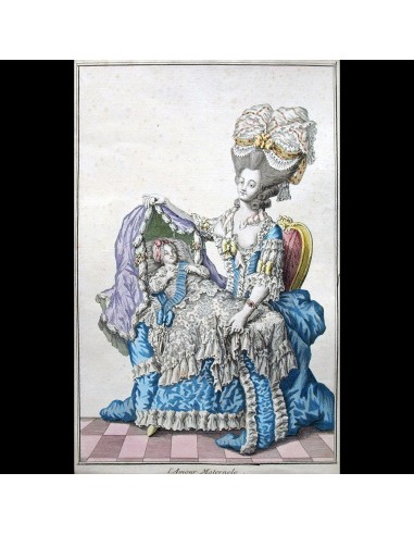 Mondhare - Collection de la Parure des Dames - L'Amour Maternele (circa 1782) commande en ligne