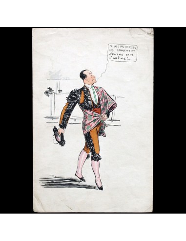 Jean Patou - caricature de SEM pour l'album White Bottoms (1927) prix