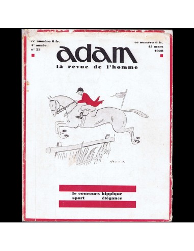 Adam, la revue de l'homme, n°23 (15 mars 1928) En savoir plus