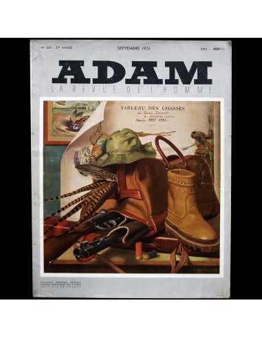 Adam, la revue de l'homme (septembre 1951) online