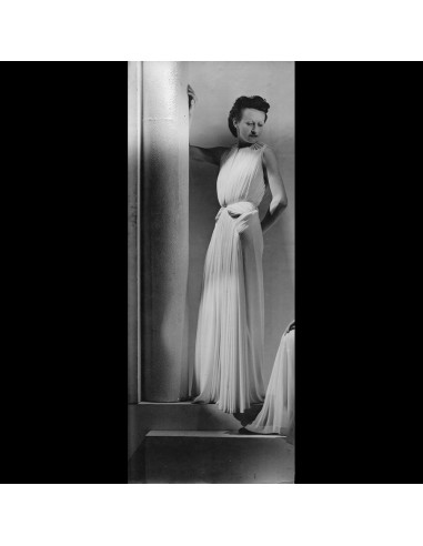 Alix (Madame Grès) - Robe plissée, tirage de Laure Albin-Guillot (circa 1937) de votre