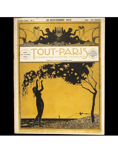 Tout-Paris, magazine illustré mondain, n°4 (25 novembre 1913) en ligne des produits 