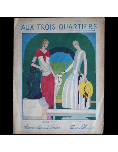 Aux Trois Quartiers - Nouveautés de la Saison, couverture de Hemjic (1923) pour bénéficier 