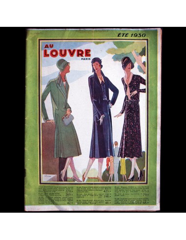 Au Louvre - Catalogue de l'été 1930 destockage