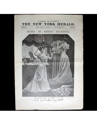 The New York Herald Fashion Supplement, February 2nd 1902 vente chaude votre 