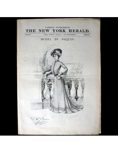 The New York Herald Fashion Supplement, March 2nd 1902 sélection de produits