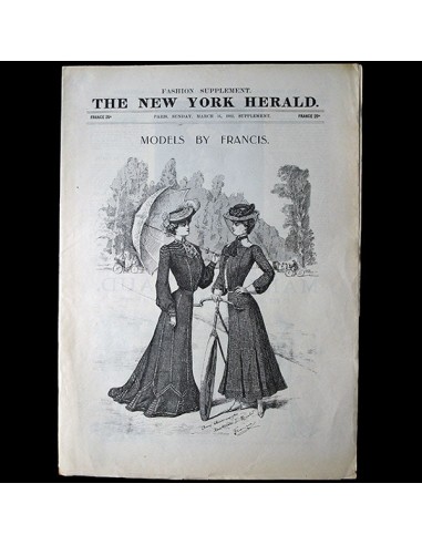 The New York Herald Fashion Supplement, March 16th 1902 Pour