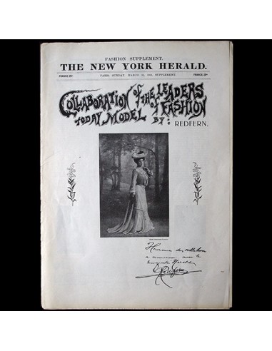 The New York Herald Fashion Supplement, March 30th 1902 Amélioration de cerveau avec