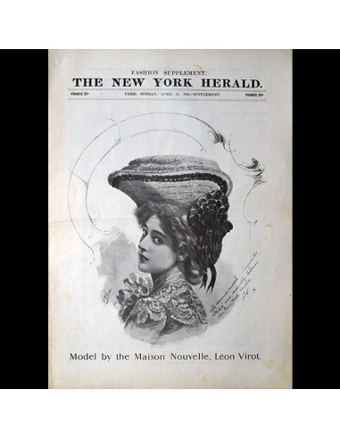 The New York Herald Fashion Supplement, April 13th 1902 Faites des économies