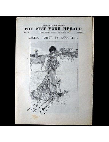 The New York Herald Fashion Supplement, April 27th 1902 JUSQU'A -70%! 