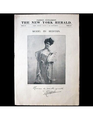 The New York Herald Fashion Supplement, March 1st, 1903 Pour