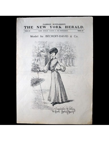 The New York Herald Fashion Supplement, March 29th, 1903 la chaussure