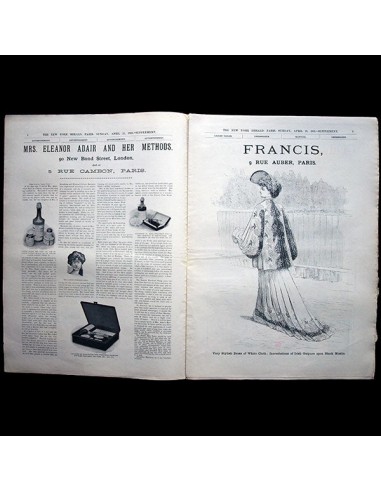 The New York Herald Fashion Supplement, April 26th, 1903 Vous souhaitez 