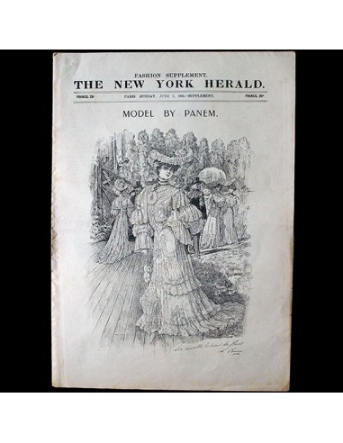 The New York Herald Fashion Supplement, June 7th, 1903 livraison et retour toujours gratuits