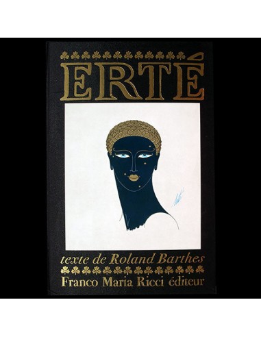 Erté par Roland Barthes, édition française FMR (1973) la chaussure