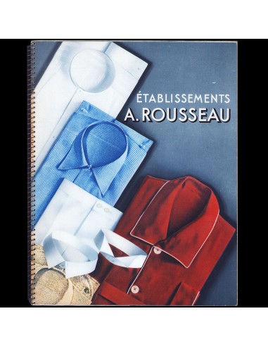 A. Rousseau - Catalogue du chemisier (circa 1930s) sur le site 