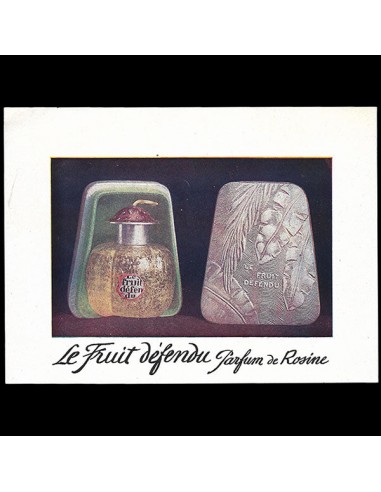 Paul Poiret - le Fruit Défendu, parfum de Rosine (circa 1920) pas cher 