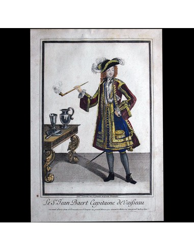 Trouvain - Jean Bart, portrait en mode (1694) online