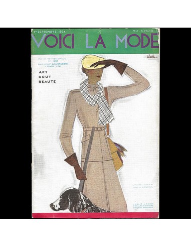 Art, Goût, Beauté, Voici la mode (1934, septembre) Voir les baskets