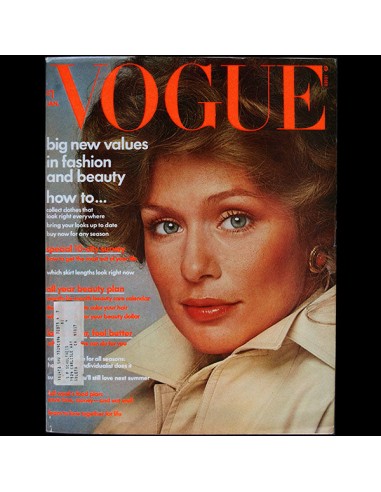 Vogue US (1st January 1974), couverture de Scavullo Vous souhaitez 